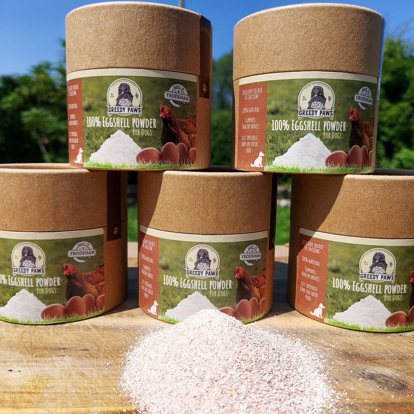 Eggshell powder 100%
