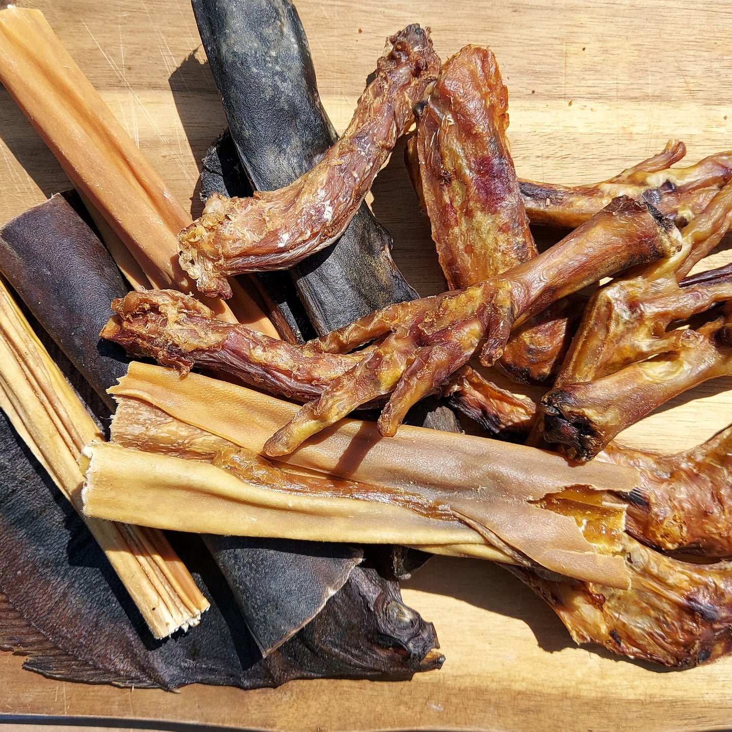Pick and Mix of natural dog treats
