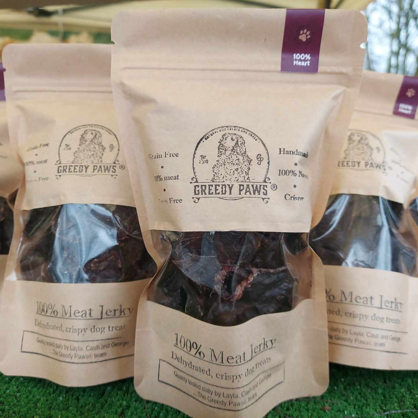 100% Heart jerky (Pork)