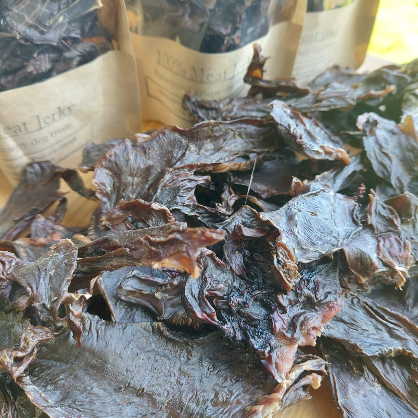 100% Heart jerky (Pork)